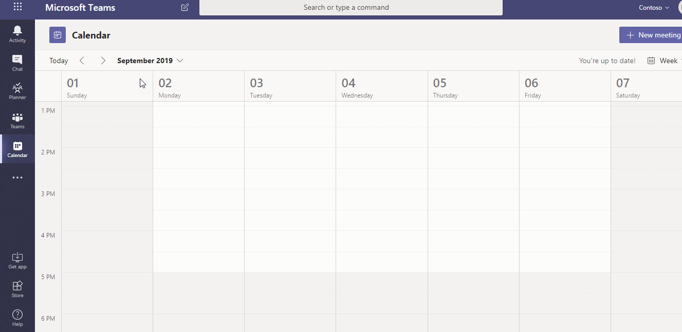 how to schedule a meeting in microsoft teams app