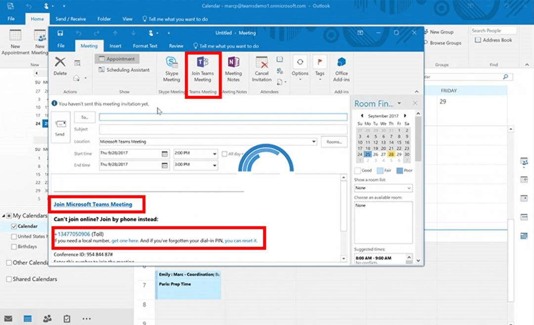 record skype for business meeting with plugin