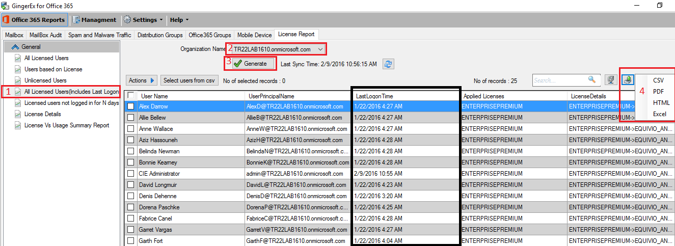 Office 365 License reports made easy using Office 365 License management  tool | JiJi Technologies