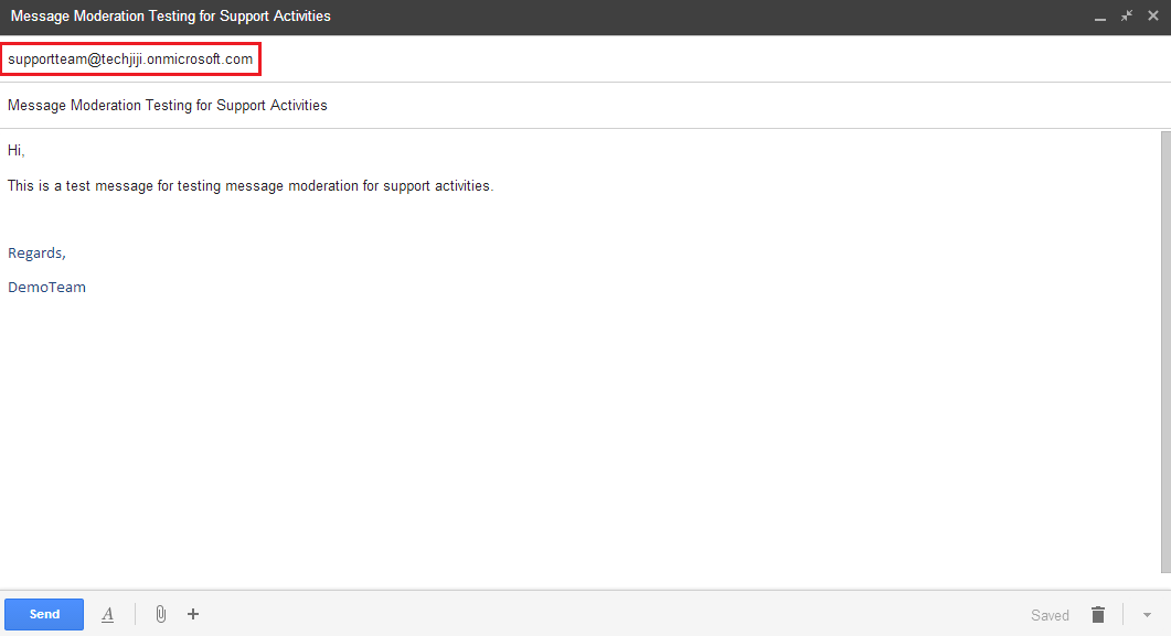 Office365 email
approval
