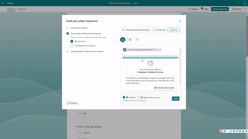 Microsoft Forms New Features - Oct 2024 | JiJi Technologies
