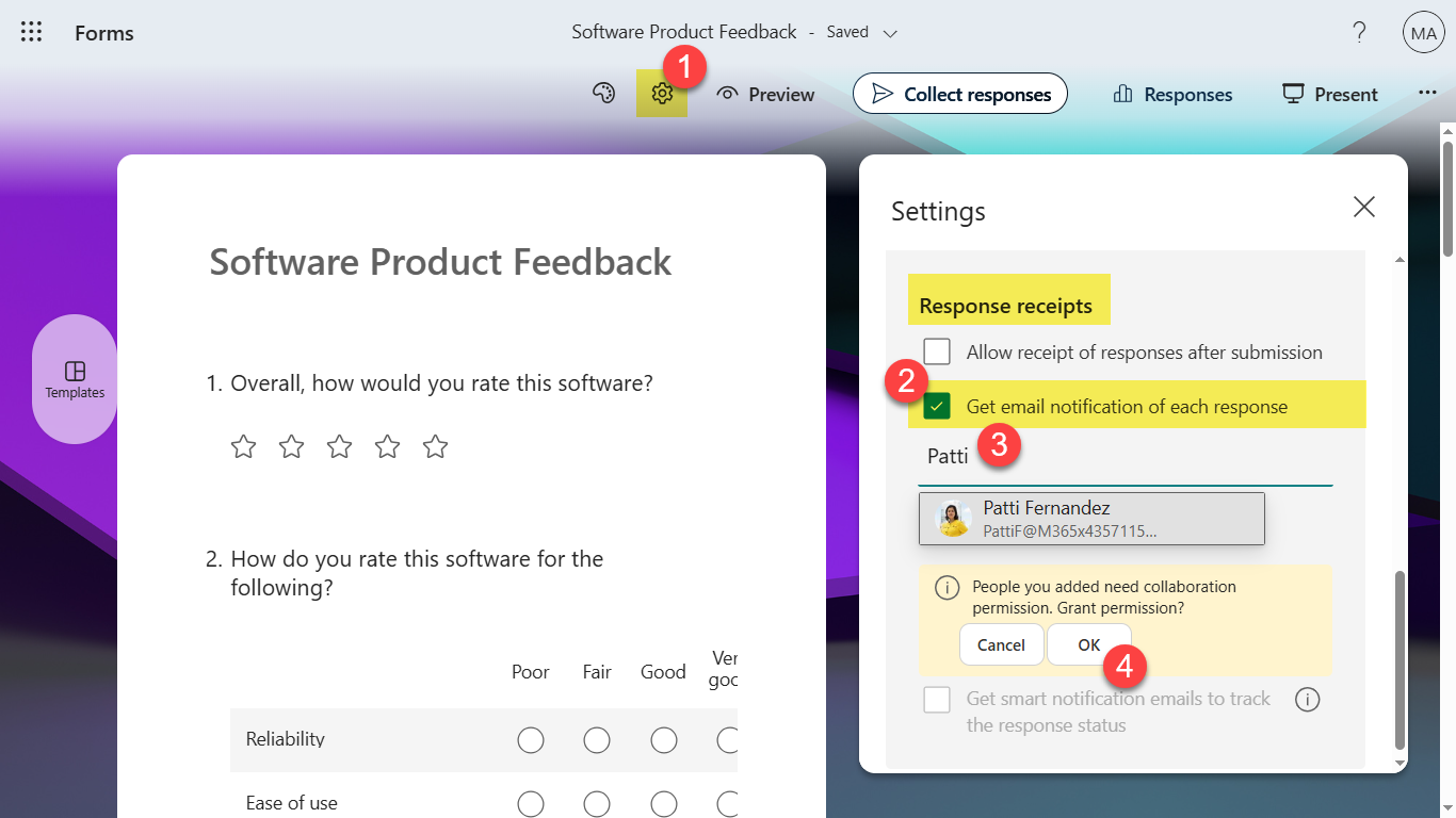 Microsoft Forms New Features - Oct 2024 | JiJi Technologies