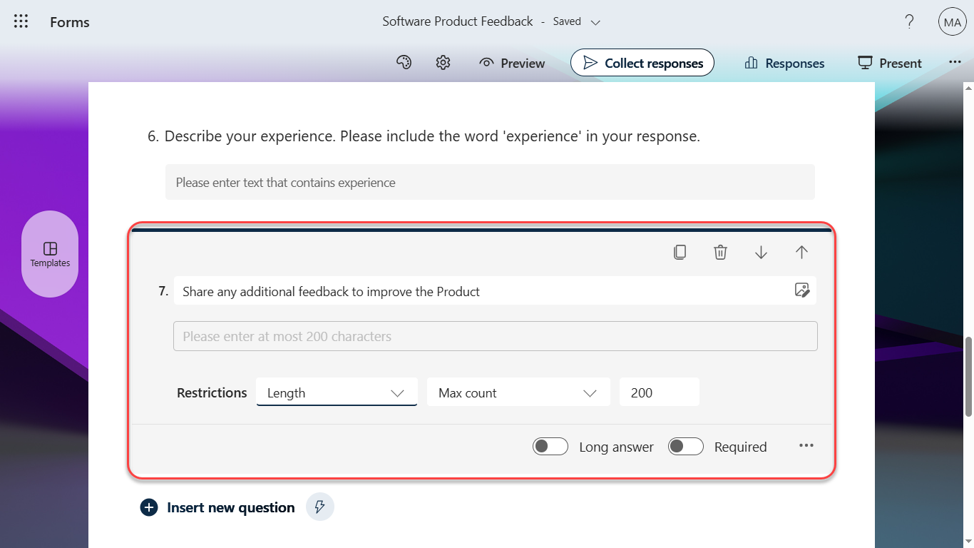 Microsoft Forms New Features - Oct 2024 | JiJi Technologies