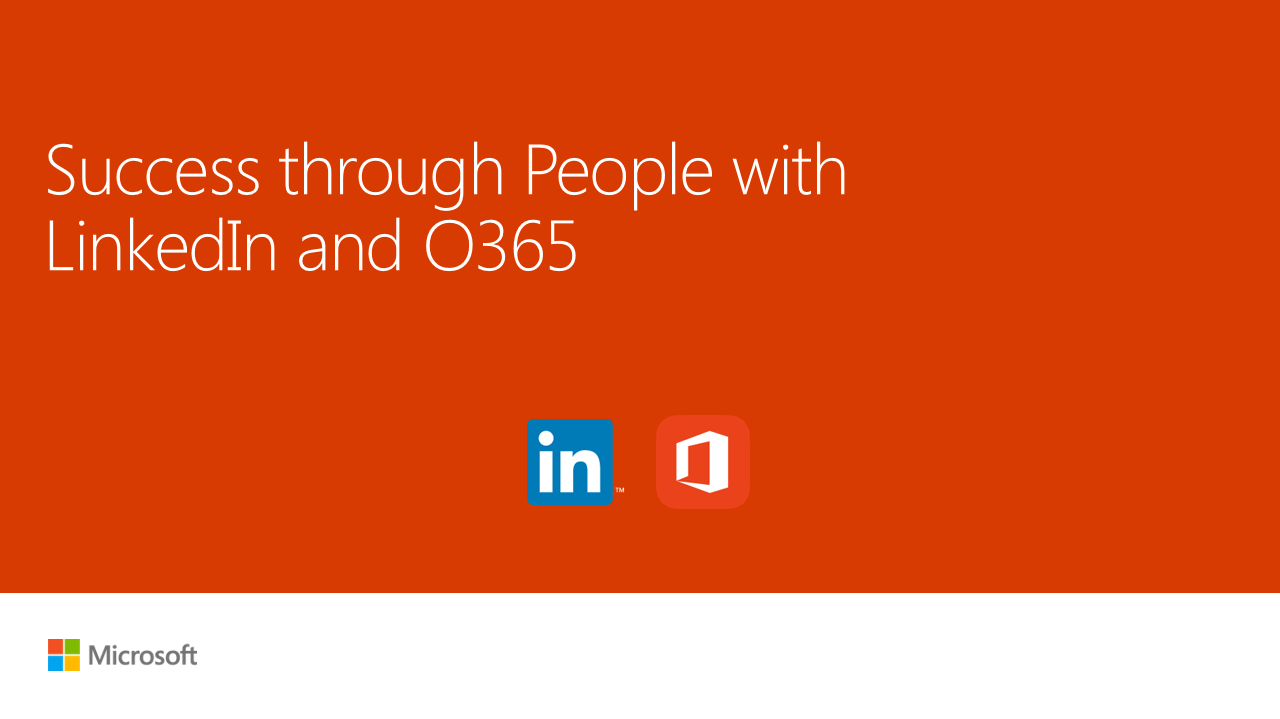 LinkedIn and Office 365 Integration