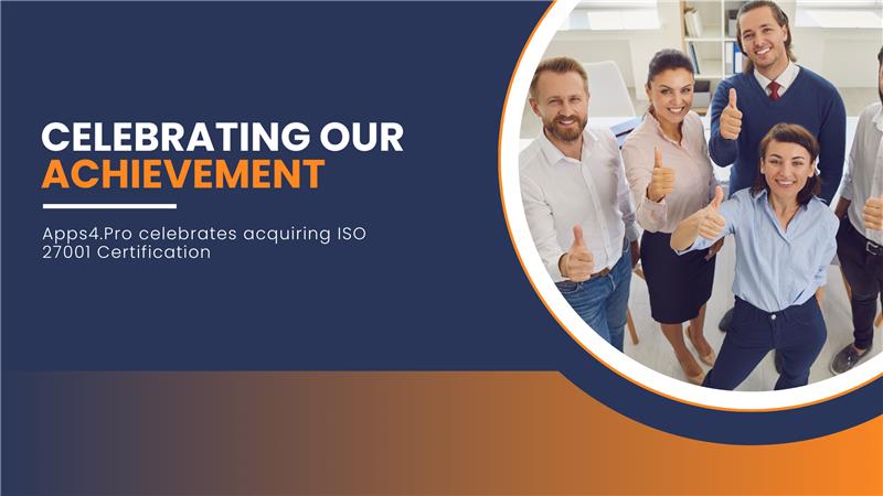 Celebrating Our Achievement – ISO 27001 Certification !