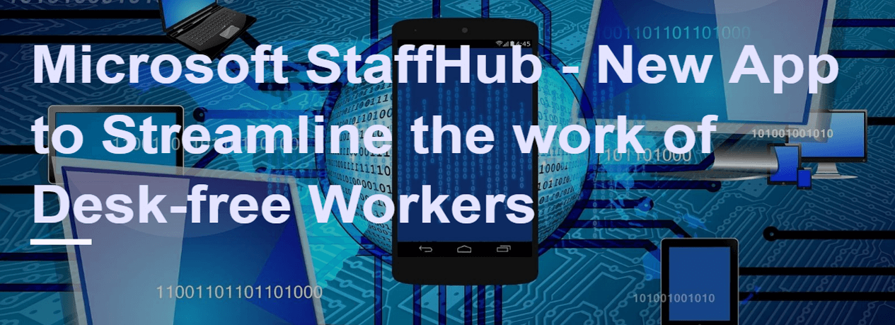 Getting started with Microsoft Staff Hub