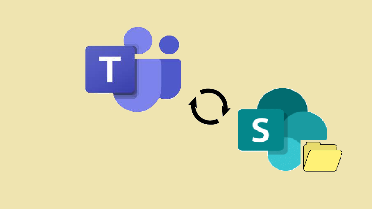 How is naming convention paired between Teams channels and SharePoint folders