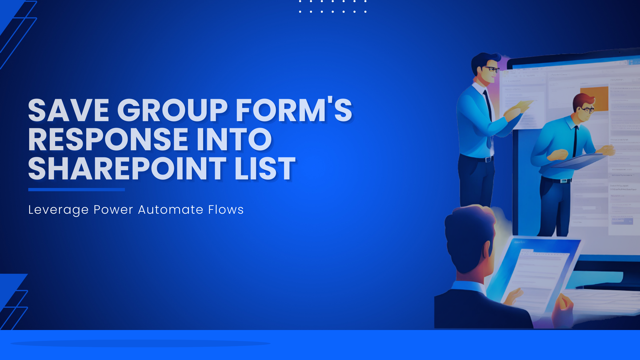 How to save Microsoft Form’s(Group Form) response in a SharePoint List