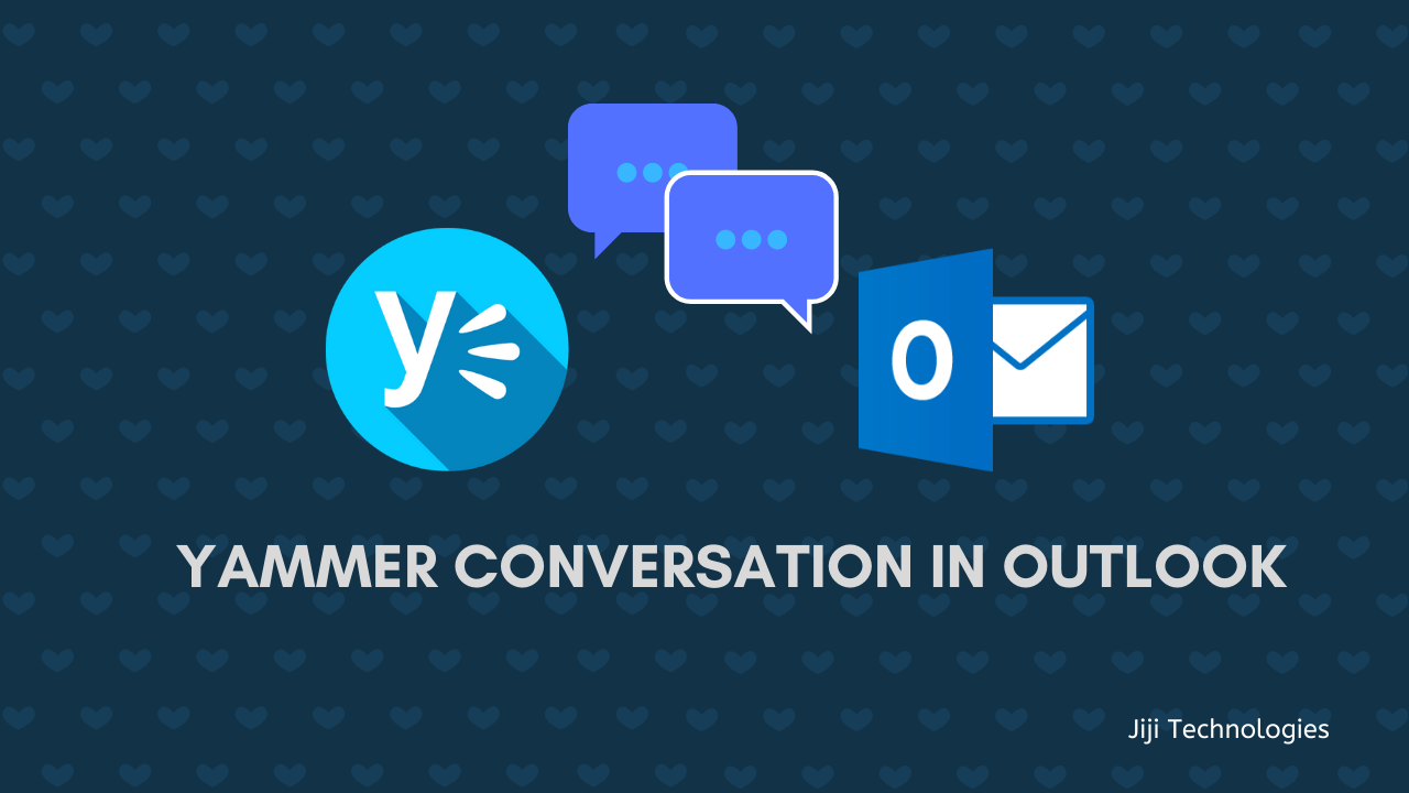Yammer conversation in Outlook.
